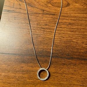 Ring of Diamond Necklace